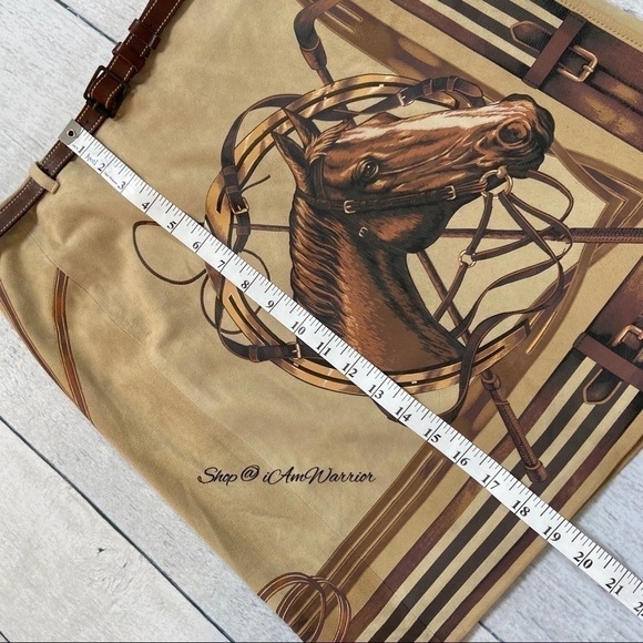 Ralph Lauren Blue label Collection NWT equestrian suede skirt *shop@iamwarrior - Picture 10 of 13